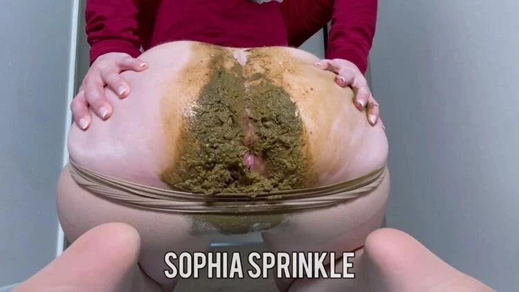Pantyhose Poop and Smear in Red Dress 2024 Sophia Sprinkle FullHD